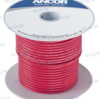 CABLE BATTERIE 6AWG (13MM²) ROUGE (30 M)