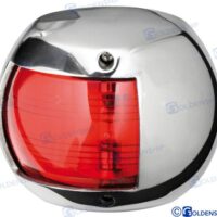 FEU DE NAVIGATION ROUGE INOX 112,5°