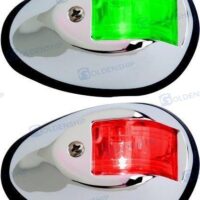 PAIRE FEUX DE NAVIGATION LED INOX
