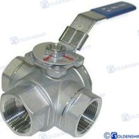 VANNE 3VOIES  INOX  1