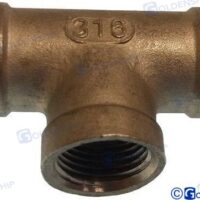 CONNEXION T FEMELLE  INOX  1-1/4"