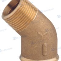 COUDE 45º M.F.1''1/2 LAITON CR