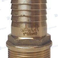 RACCORD 1''1/2 X 40 M. LAITON CR