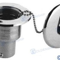 NABLE POUR EAUX 38MM LAITON CHROME