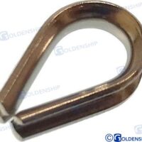 COSSE A OEIL INOX  0 36 (PACK 10)