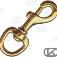 MOUSQUETON BRONZE 80MM (10)