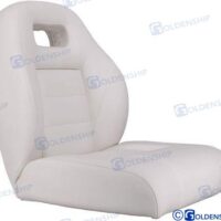 SIEGE EN CUIR BLANC