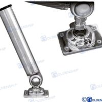 PORTE-CANNE 360º EN LAITON CHROME "CLICK