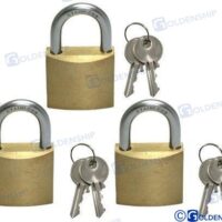 LOT DE 3 CADENAS 50MM
