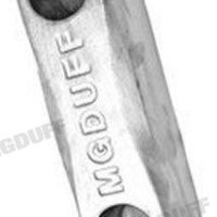 ANODE PLAQUE ALUMINIUM 1,7KG
