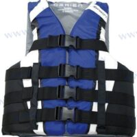 GILET 4B ADJ NYLON BLEU L/XL