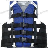 GILET 4B PRO CE NYLON BLEU - L