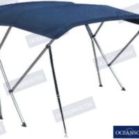 BIMINI AVEC SUPPORT 190/210 CM BLEU