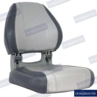 SIEGE PLIANT SIROCCO GRIS/CARBON