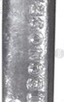 ANODE OVAL 2,500 KG ALU