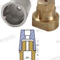 ANODE RADICE COMPLETE 50MM