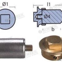 ANODE ECHANGEUR VOLVO AVEC BOUCHON