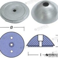 ANODE POUR VARIPROFILE 68MM