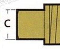 BOUCHON POUR ANODE CATERPILLAR 2288