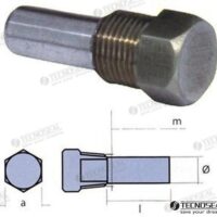 ANODE BARREAU ZF D12MM
